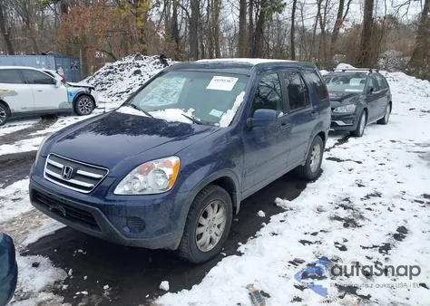 2005 Honda Cr-V Ex z USA, uszkodzony, nr VIN SHSRD78835U332093